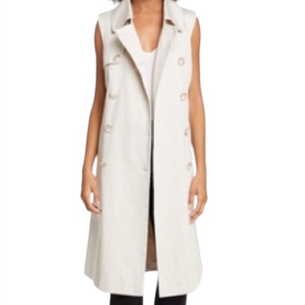 Helene Berman of London Trench Coat vest or Dress size XL NWOT